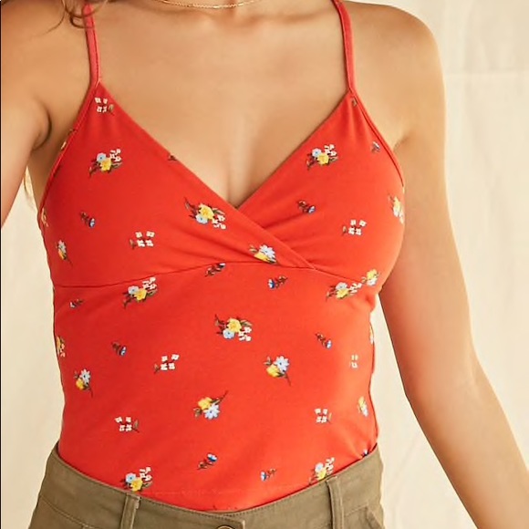 Mini Floral Top Sz S - Picture 4 of 6